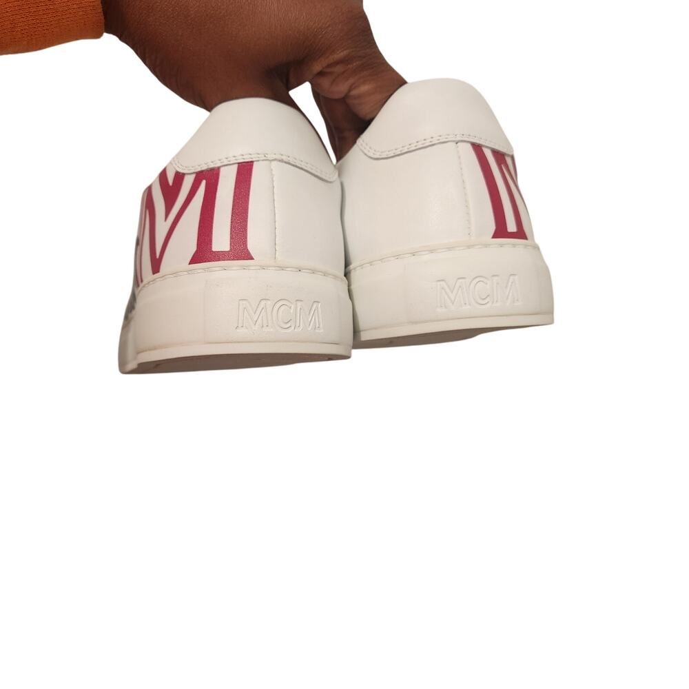MCM white Logo sneakers size US 9 IT 42 - Picture 12 of 12